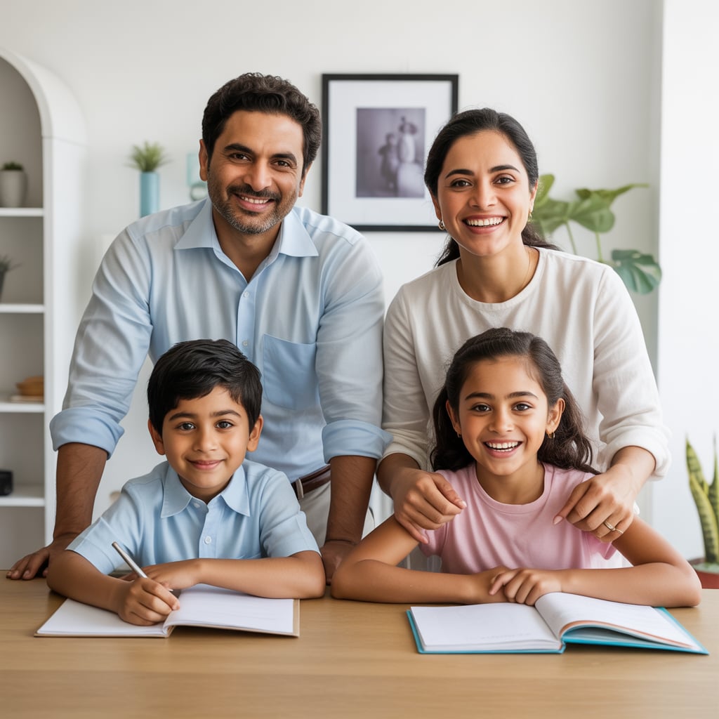 After full-house Vastu — successful family